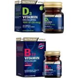 Nutraxin Vitamin B12 1000 Mg 60 Tablet D3 Vitamini 1000 120 Tablet - --