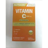 Nutraxin Vitamin C 500 Mg Çiğneme Tableti