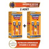Nutraxin Vitamin C-D-Zinc 4x15 Efervesan Tablet