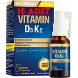Nutraxin Vitamin D3K2 Sprey 30 ml 15 Adet