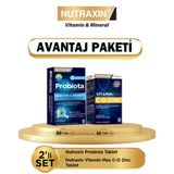 Nutraxin Vitamin Max 60 Tablet + Probiota Advanced 60 Tablet