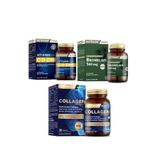Nutraxin Vitamin Max C-D-Çinko 60 Tablet + Bromelain 500 mg 60 Tablet + Hidrolize Kolajen 30 Tablet Seti