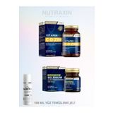 Nutraxin Vitamin Max C-D-Çinko 60 Tablet & Selenium -Selenyum Takviyesi 100 Tablet/ 100 ml yüz temizleme jeli