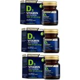 Nutraxin Vitamin Ve Mineral Takviyesi - D3 Vitamini 120 Tablet X3 Adet - --