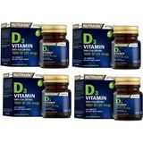 Nutraxin Vitamin ve Mineral Takviyesi - D3 Vitamini 120 Tablet X4 Adet - Beyaz