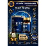 Nutraxin Zinc Sulphate 15 Mg 100 Tablet | Çinko Sülfat + Hediye Biberiye Yağı