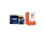 Nutraxın Zinc Sulphate 15 Mg 100 Tablet + Ocean Çinko Pikolinat 15 Mg 30 Tablet