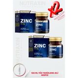 Nutraxin Zinc Sulphate - Çinko Takviyesi 15 Mg 100 Tablet 2 ADET + 100ml Yüz Yıkama Jeli Hediye