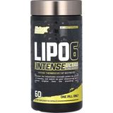 Nutrex Research Lipo6 Black Intense Ultra Concentrate Thermogenic Belly Fat Burner for Men and Women | Diet Weight Loss Supplement and Appetite Suppressant | 60 Diet Pills