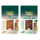 Nutri Canin 2 Çeşit Karma Kolajenli Tahılsız Köpek Et Ödülü 80 Gr. X 2 Adet