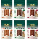 Nutri Canin 3 Çeşit Karma Kolajenli Tahılsız Köpek Et Ödülü 80 G X 6 Adet