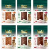 Nutri Canin 3 Çeşit Karma Kolajenli Tahılsız Köpek Et Ödülü 80 Gr. X 6 Adet