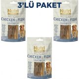 Nutri Canin Chicken&fish Sandwich Köpek Ödülü 3X80 gr - 3 Adet - Tarçın