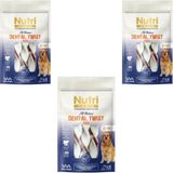Nutri Canin Dental Twist Ördekli Diş Sağlığı 3x80 gr Köpek Ödülü