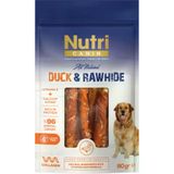 Nutri Canin Duck & Rawhide Ördek Eti Sargılı Kemik Köpek Ödülü 80 Gr