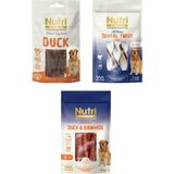 Nutri Canin Fileto + Dental + Rawhide Karma Ördekli Köpek Ödülü 80 Gr. 3 Lü Paket