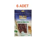 Nutri Canin KUZU ETİ SARILI KEMİK KÖPEK ÖDÜLÜ 120GRX6ADET