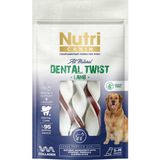 Nutri Canın Kuzu Etli Dental Kemik Köpek Ödül - 1 Adet - Beyaz