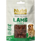 Nutri Canin Kuzu Etli Küpleri Tahılsız Nutri Canin 80 gr Köpek Ödülü 1 Adet - Kırmızı