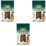 Nutri Canin Kuzu Etli ve Kolajenli Tahılsız Köpek Et Ödülü 80 Gr. X 3 Adet
