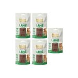 Nutri Canin Lamb Strıpes 5 Adet %94 Kuzulu Köpek Ödülü 80 gr - Kahverengi