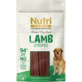 Nutri Canin Lamb Stripes Kuzu Etli Şerit Köpek Ödülü 80 Gr