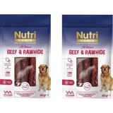 Nutri Canin Rawhide Dana Eti Sarılı Kemik Köpek Ödülü 2X80 Gr.