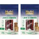 Nutri Canin Rawhide Kuzu Etli Köpek Ödülü 80 Gr. X 2 Adet
