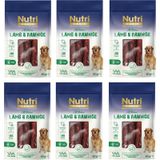 Nutri Canin Rawhide Kuzu Etli Köpek Ödülü 80 Gr. X 6 Adet