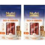 Nutri Canin Rawhide Ördekli Köpek Ödülü 80 Gr. X 2 Adet
