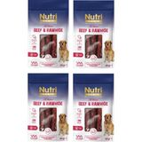 Nutri Canin Rawhide Sığır Etli Köpek Ödülü 80 Gr. X 4 Adet