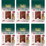 Nutri Canin Sığır Etli ve Kolajenli Tahılsız Köpek Et Ödülü 80 Gr. X 6 Adet