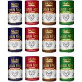 Nutri Canin Tahılsız 4 Çeşit Karma 12x400 gr Köpek Konserve