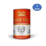 Nutri Canin Tahılsız Somon ve Ördekli 6x400 gr Yetişkin Köpek Konserve Maması