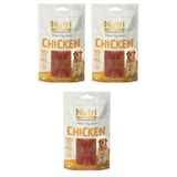 Nutri Canin Tavuklu Fileto Tahılsız Köpek Ödülü 80 Gr. x 3 Adet