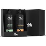 Nutri-Care Profesyonel Keratin Bakım Seti 1000 ml x 2 - Tam Profesyonel Salon Kiti | Arındırıcı Şampuan & Keratin Kompleksi | Dev Boy Brezilya Fönü Sistemi