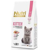 Nutri Feline 1 kg Orman Meyveli Somon Balıklı Taze Kümes Hayvanlı ve Ciğerli Düşük Tahıllı Glutensiz Yavru Kedi Maması