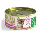 Nutri Feline 85 gr Tavuk Ton Balıklı 32 Adet Yavru Yaş Kedi Maması