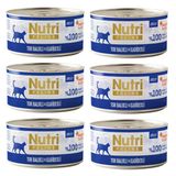Nutri Feline Adult Jelly 70Gr Ton Balıklı & Karidesli 6 Adet Yaş Yetişkin Kedi Maması