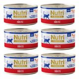 Nutri Feline Adult Pate 70Gr Sığır Etli 6 Adet Yaş Yetişkin Kedi Maması