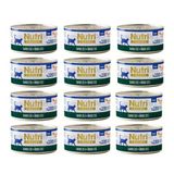 Nutri Feline Adult Pate 70Gr Tavuk Etli & Ördekli 12Adet Yaş Yetişkin Kedi Maması