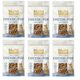 Nutri Feline Chicken & Fısh Sandwich Tavuklu ve Balıklı Tahılsız Kedi Ödülü 50 Gr. X 6 Adet