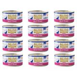 Nutri Feline Kitten Pate 70Gr Pate Tavuk Etli Ton Balıklı 12Adet Yaş Yavru Kedi Maması