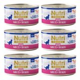 Nutri Feline Kitten Pate 70Gr Pate Tavuk Etli Ton Balıklı 6Adet Yaş Yavru Kedi Maması