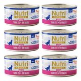 Nutri Feline Kitten Pate 70Gr Tavuk Etli Ton Balıklı 6Adet Yaş Yavru Kedi Maması