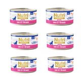 Nutri Feline Kitten Tavuklu Ve Ton Balıklı Yavru Kedi Konservesi Pate Yaş Mama 6'Lı Paket