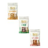 Nutri Feline Mix Kedi Ödül Maması 3x50g (Tavuklu, Kuzulu, Somonlu)