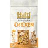 Nutri Feline Natural Cat Snack Chicken Tavuklu ve Peynirli Tahılsız Kedi Ödülü 50 Gr