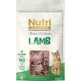 Nutri Feline Natural Cat Snack Lamb Kuzu Etli ve Catnipli Tahılsız Kedi Ödülü 50 Gr