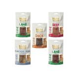 Nutri Feline Nutri Canın 5 Adet Süper Karışık Köpek Ödülü 80 Gr(biftek+tavuk+balık+kuzu+ördek)
